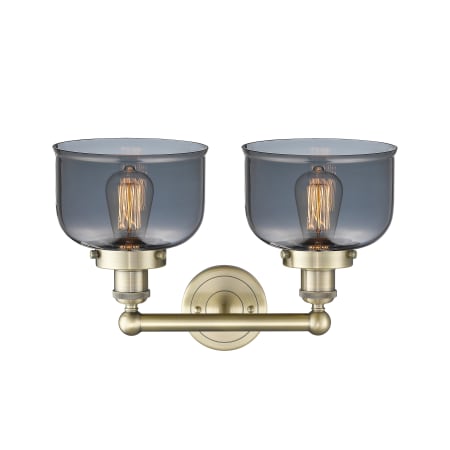 A large image of the Innovations Lighting 616-2W-10-16-L Bell Vanity Alternate Image