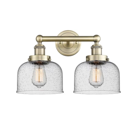 A large image of the Innovations Lighting 616-2W-10-16-L Bell Vanity Alternate Image