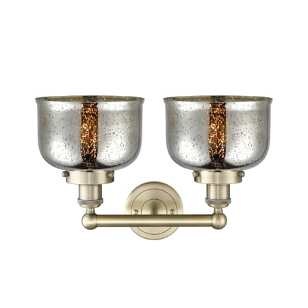 A large image of the Innovations Lighting 616-2W-10-16-L Bell Vanity Alternate Image