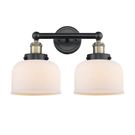 A large image of the Innovations Lighting 616-2W-10-16-L Bell Vanity Alternate Image