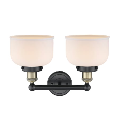 A large image of the Innovations Lighting 616-2W-10-16-L Bell Vanity Alternate Image