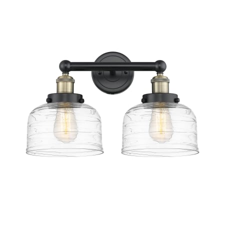 A large image of the Innovations Lighting 616-2W-10-16-L Bell Vanity Alternate Image