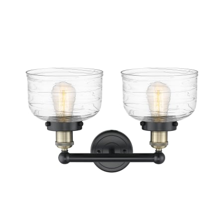 A large image of the Innovations Lighting 616-2W-10-16-L Bell Vanity Alternate Image