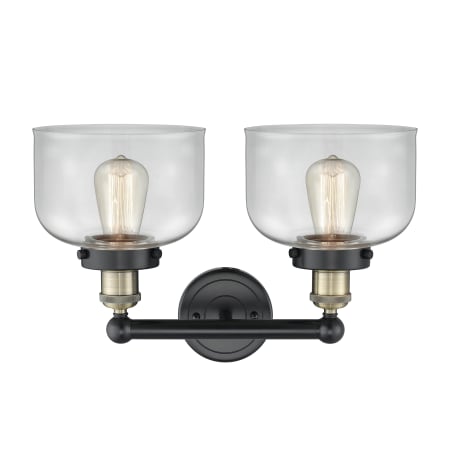 A large image of the Innovations Lighting 616-2W-10-16-L Bell Vanity Alternate Image