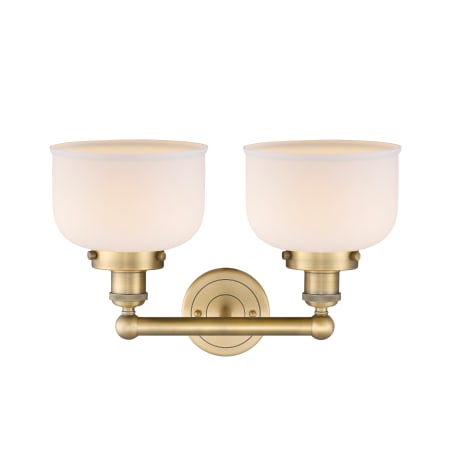 A large image of the Innovations Lighting 616-2W-10-16-L Bell Vanity Alternate Image