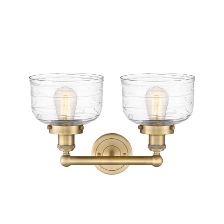 A large image of the Innovations Lighting 616-2W-10-16-L Bell Vanity Alternate Image