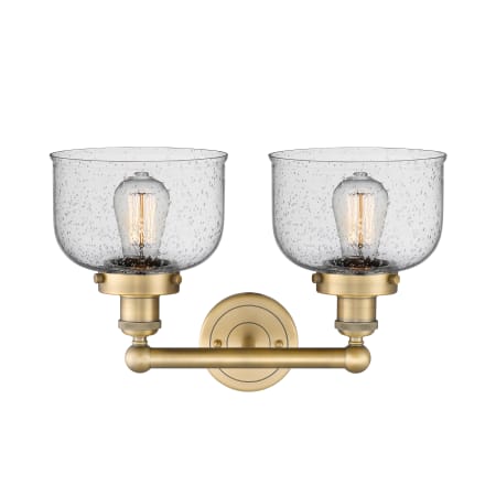 A large image of the Innovations Lighting 616-2W-10-16-L Bell Vanity Alternate Image