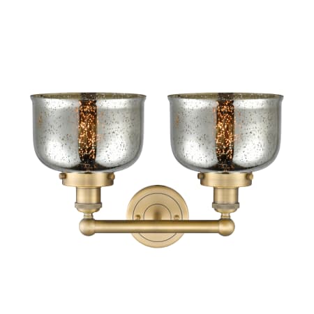 A large image of the Innovations Lighting 616-2W-10-16-L Bell Vanity Alternate Image