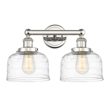 A large image of the Innovations Lighting 616-2W-10-16-L Bell Vanity Alternate Image