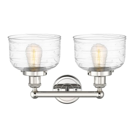 A large image of the Innovations Lighting 616-2W-10-16-L Bell Vanity Alternate Image