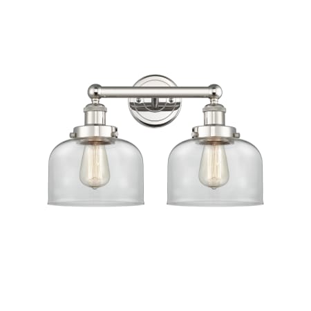 A large image of the Innovations Lighting 616-2W-10-16-L Bell Vanity Alternate Image