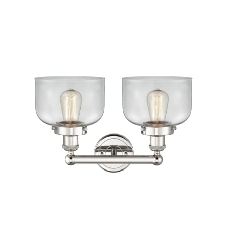 A large image of the Innovations Lighting 616-2W-10-16-L Bell Vanity Alternate Image