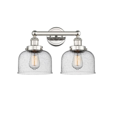 A large image of the Innovations Lighting 616-2W-10-16-L Bell Vanity Alternate Image