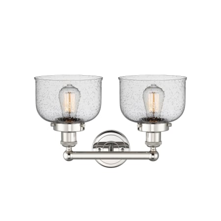 A large image of the Innovations Lighting 616-2W-10-16-L Bell Vanity Alternate Image