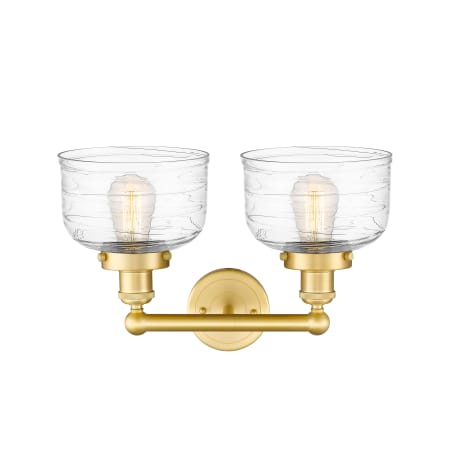 A large image of the Innovations Lighting 616-2W-10-16-L Bell Vanity Alternate Image