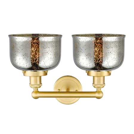 A large image of the Innovations Lighting 616-2W-10-16-L Bell Vanity Alternate Image