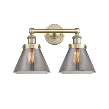 A large image of the Innovations Lighting 616-2W-10-16-L Cone Vanity Alternate Image