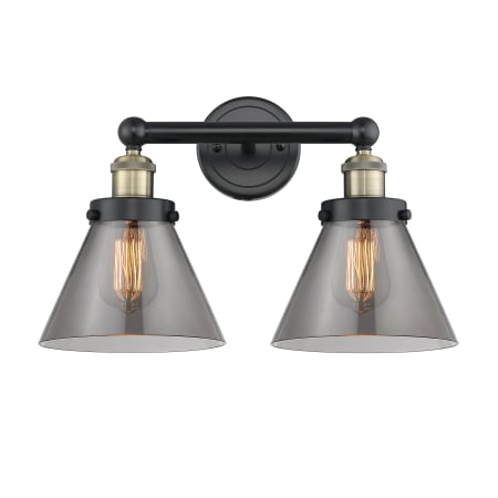 A large image of the Innovations Lighting 616-2W-10-16-L Cone Vanity Alternate Image