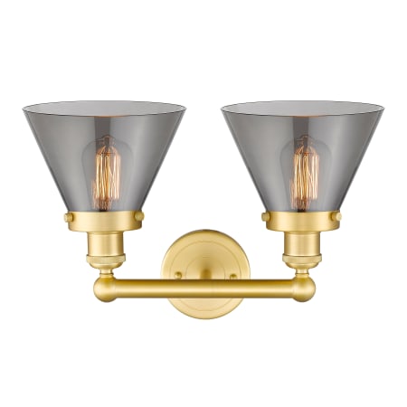 A large image of the Innovations Lighting 616-2W-10-16-L Cone Vanity Alternate Image