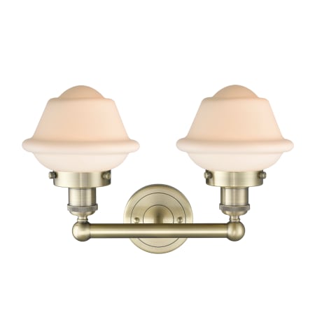 A large image of the Innovations Lighting 616-2W-10-16 Oxford Vanity Alternate Image