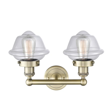 A large image of the Innovations Lighting 616-2W-10-16 Oxford Vanity Alternate Image