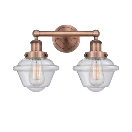 A large image of the Innovations Lighting 616-2W-10-16 Oxford Vanity Alternate Image