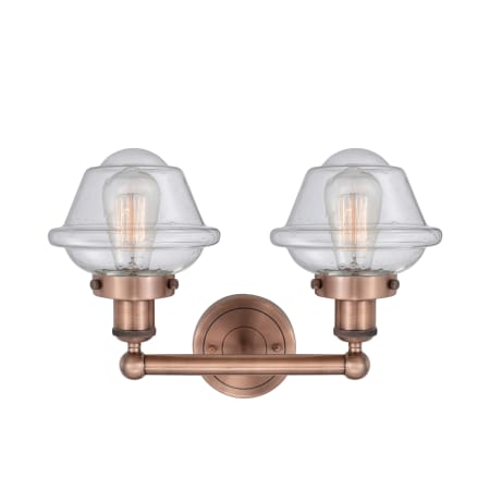 A large image of the Innovations Lighting 616-2W-10-16 Oxford Vanity Alternate Image