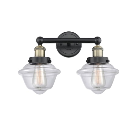 A large image of the Innovations Lighting 616-2W-10-16 Oxford Vanity Alternate Image