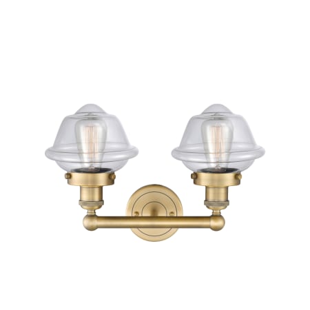 A large image of the Innovations Lighting 616-2W-10-16 Oxford Vanity Alternate Image