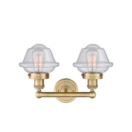 A large image of the Innovations Lighting 616-2W-10-16 Oxford Vanity Alternate Image