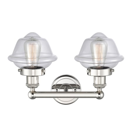 A large image of the Innovations Lighting 616-2W-10-16 Oxford Vanity Alternate Image