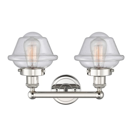 A large image of the Innovations Lighting 616-2W-10-16 Oxford Vanity Alternate Image