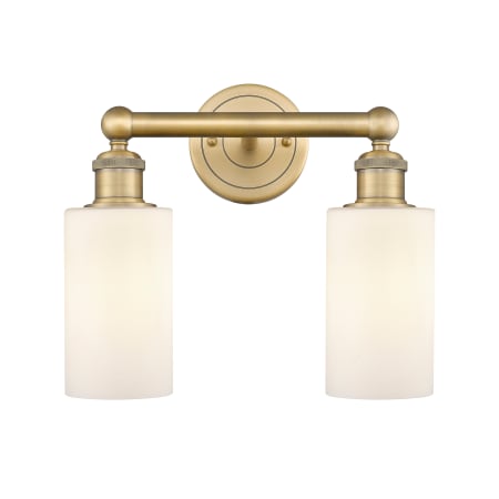 A large image of the Innovations Lighting 616-2W-11-13 Clymer Vanity Alternate Image