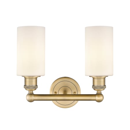 A large image of the Innovations Lighting 616-2W-11-13 Clymer Vanity Alternate Image