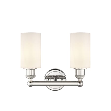 A large image of the Innovations Lighting 616-2W-11-13 Clymer Vanity Alternate Image