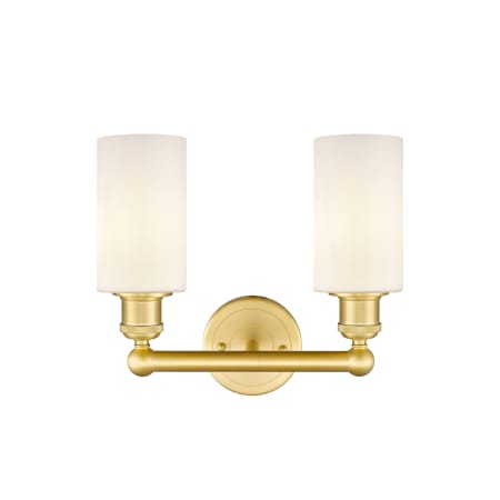 A large image of the Innovations Lighting 616-2W-11-13 Clymer Vanity Alternate Image