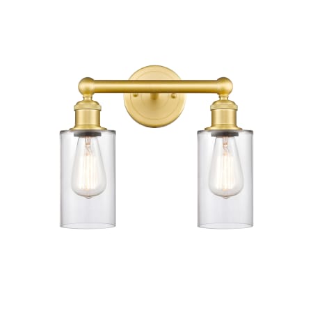 A large image of the Innovations Lighting 616-2W-11-13 Clymer Vanity Alternate Image