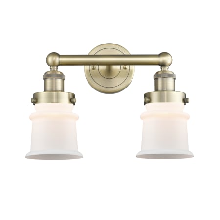 A large image of the Innovations Lighting 616-2W-11-14 Canton Vanity Alternate Image