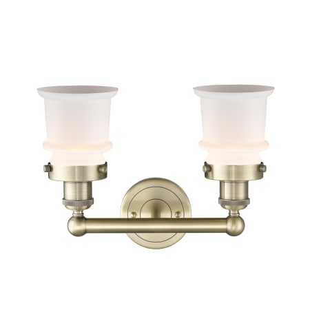 A large image of the Innovations Lighting 616-2W-11-14 Canton Vanity Alternate Image