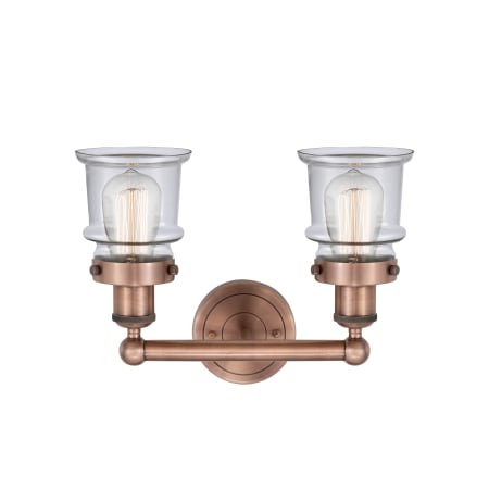 A large image of the Innovations Lighting 616-2W-11-14 Canton Vanity Alternate Image