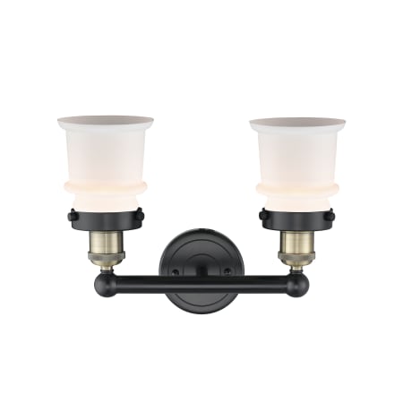 A large image of the Innovations Lighting 616-2W-11-14 Canton Vanity Alternate Image