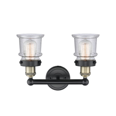 A large image of the Innovations Lighting 616-2W-11-14 Canton Vanity Alternate Image