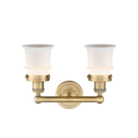 A large image of the Innovations Lighting 616-2W-11-14 Canton Vanity Alternate Image