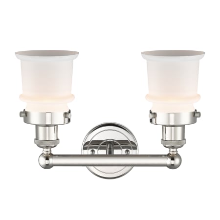 A large image of the Innovations Lighting 616-2W-11-14 Canton Vanity Alternate Image