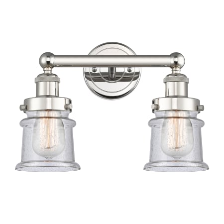 A large image of the Innovations Lighting 616-2W-11-14 Canton Vanity Alternate Image