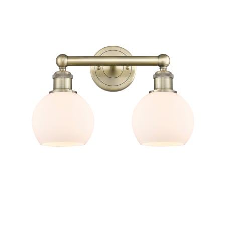 A large image of the Innovations Lighting 616-2W-11-15 Athens Vanity Alternate Image