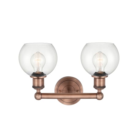 A large image of the Innovations Lighting 616-2W-11-15 Athens Vanity Alternate Image