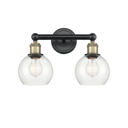 A large image of the Innovations Lighting 616-2W-11-15 Athens Vanity Alternate Image