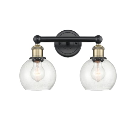 A large image of the Innovations Lighting 616-2W-11-15 Athens Vanity Alternate Image