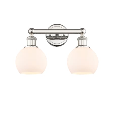 A large image of the Innovations Lighting 616-2W-11-15 Athens Vanity Alternate Image